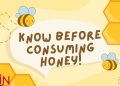 consuming honey