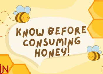 consuming honey