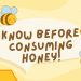consuming honey