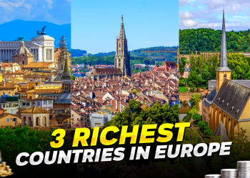 What is the top 3 richest country in Europe