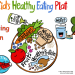 Practice eating healthy for the children.
