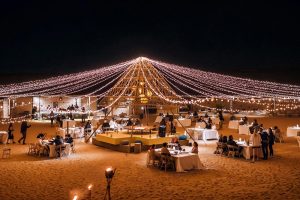 celebration in open air in Dubai